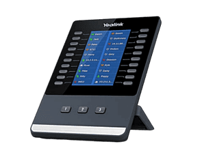 The Yealink EXP43, a phone expansion module accessory available at DSL Telecom South Africa